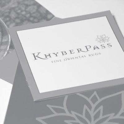 Knack designed and produced a memorable branding and identity system for Oriental Rug importer, Khyber Pass.