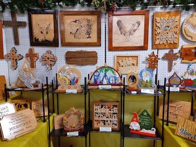 Our booth at Art-tiques Arts and Craft Show.  Gwinnett County Fair Grounds.  This weekend.  Come on out and shop for your holiday gifts