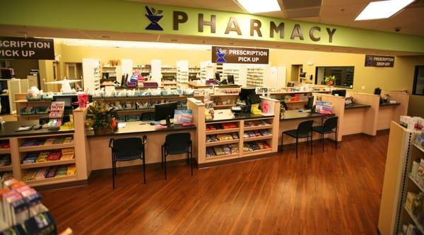 Pharmacy Pick Up Area