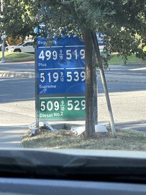 Gas prices Aug 20/2024