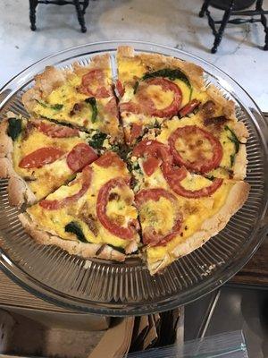 Best place for quiche in town, by far! Homemade daily