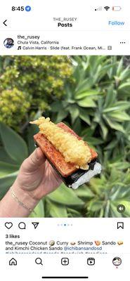 Shrimp Musubi