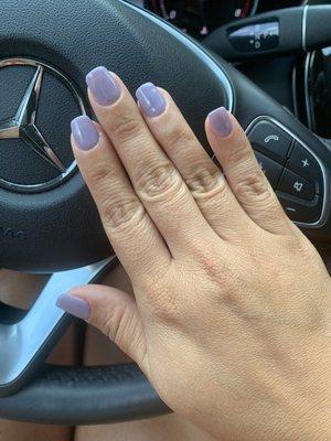 SNS, color 95. Manicure by Gladys.