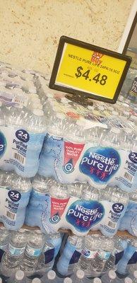 Same waters in walmart for almost $2 cheaper