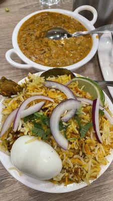 Chicken Mughalai and Hyderabadi Chicken Dum Biryani