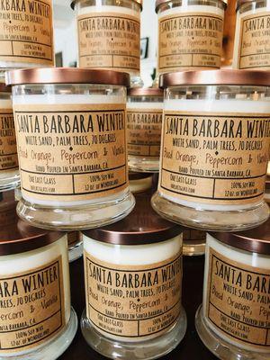 Our most popular scent year round! 'The Santa Barbara Winter' is a delicious blend of Blood Orange, Peppercorn & Vanilla.