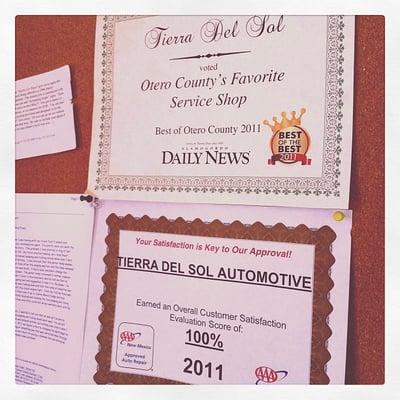 Tierra Del Sol Auto Enterprise has been providing quality car care in Alamogordo, NM since 1999. We are a family owned business