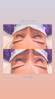 Classic Lash Extensions 2 Week Fill