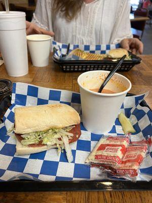 soup and half portales legacy. delish and only $8