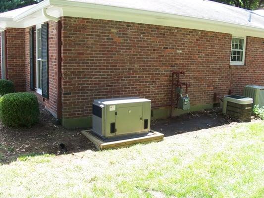 20kW GE Home Generator Installation