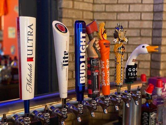 10 Draft Beer on tap