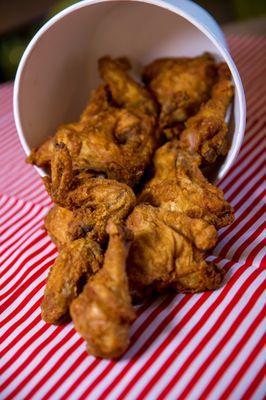 Bring home a bucket of our fried chicken to enjoy with the whole family!