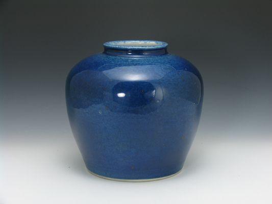 16th C. Chinese Ming dynasty blue glazed "Guan".