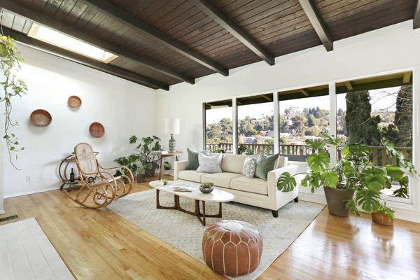 Listed + Sold in Los Feliz | 1950's Mid-century Post and Beam with a pool