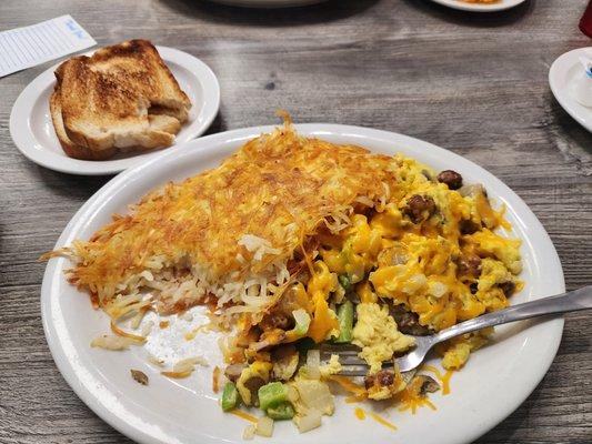 The Scrambler Breakfast Plate