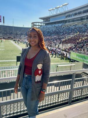 Custom AAMU cardigan