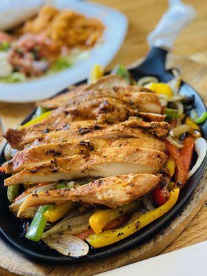 Chicken Fajitas plate