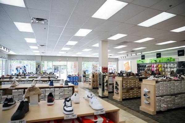 Wide Shot of Interior of Store