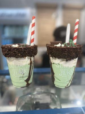 Mint to Be - split into two cups