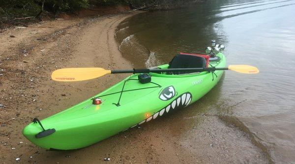 Outdoor Outfitters hooked me up with the greatest kayak paddle in the history of ever. Makes kayaking on Lake Hickory much more enjoyable.