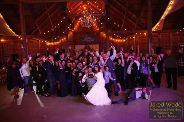 11/21/2015 | Jessica & Brandon Hiland
 Photographer | Clark Photography LLC
 Venue | The Barn At Kennedy Farm
 #ProfessionalEventHost