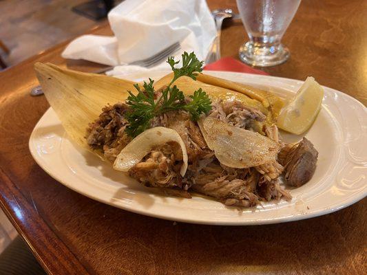 Tamal con Lechón