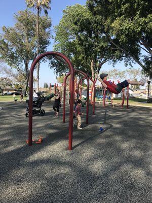 Swings & play area