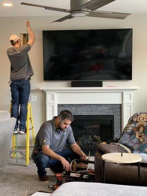 Surround Sound install