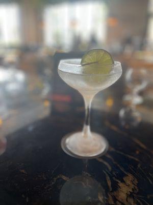 Gin Martini... stirred but shaken is an option!