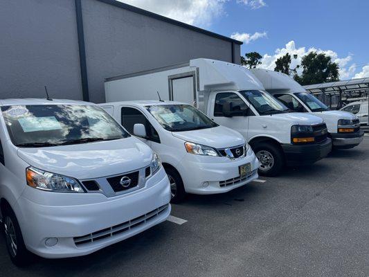 Huge selection of cargo vans and utility vehicles now available at Mint Motors in Fort Myers, FL!