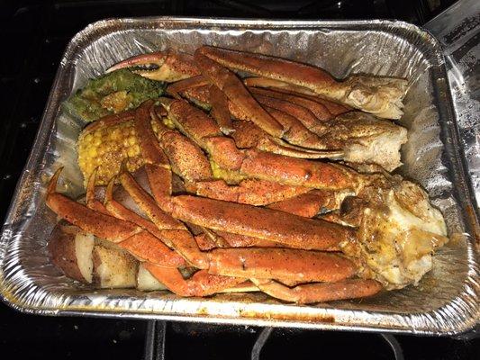 #20 on the menu 2 lbs snow crab clusters.