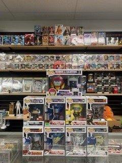 Funko Pops and figures