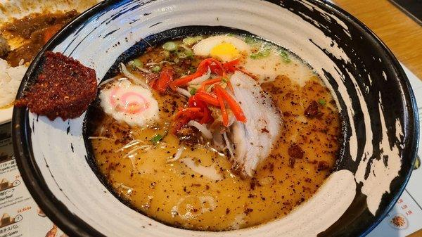 Black garlic ramen