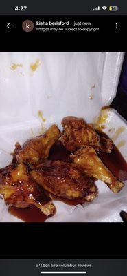 Chicken wings great