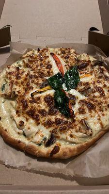 10" Green Curry Pizza