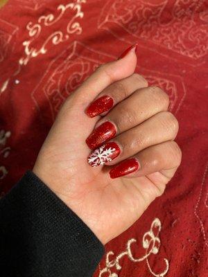 Love my nails thank you so much they are so cut for Christmas