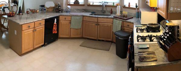 Customer New Kitchen Countertops