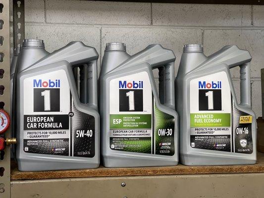 AutoTechWest proudly carries Exxon -Mobil products. Keep your vehicle running better, longer.