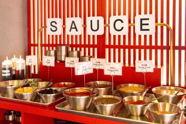 Sauce station