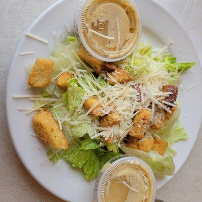 Delightful little Caesar salad!