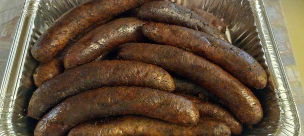 Specialty Links available 
Boudin