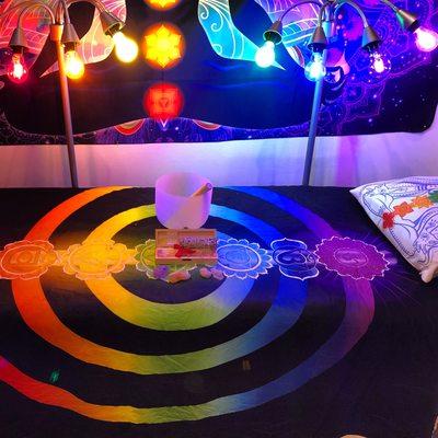 One of a kind chakra chromo therapy light healing call for more information