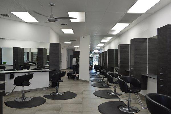 Contemporary modern beauty salon: Shear Hair Design El Paseo