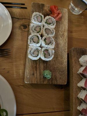 Yellowtail jalapeño roll