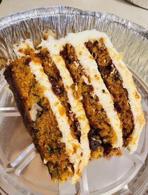 4 Layer Carrot Cake!...Double Thumbs Up!!