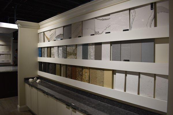 we have tons of countertop options to choose from!