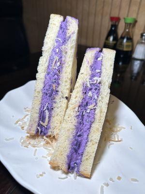 Ube Coconut Sando