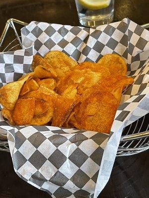 Chips with steak sand-which