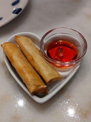 Crunchy cheese rolls are excellent! Highly recommended for cheese lovers!