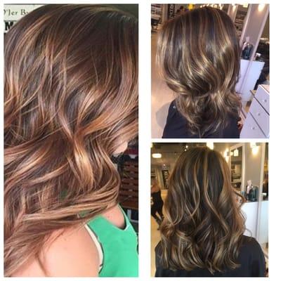 To the left is the color I showed Nataley that I liked and the right two photos showed the fantastic job she did!